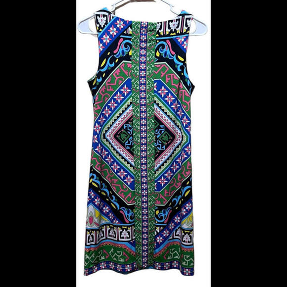 Nicole by Nicole Miller Women's XS Multicolor Pullover‎ Dress EUC - Picture 2 of 3